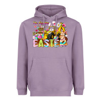 Lavender Im Digging Easter Heavyweight Hoodie - CowhideDigitalArt
