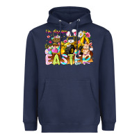 Navy Im Digging Easter Heavyweight Hoodie - CowhideDigitalArt