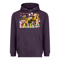Plum Im Digging Easter Heavyweight Hoodie - CowhideDigitalArt