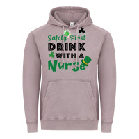 Vintage Zinc Safety First Drink With A Nurse Vintage Hoodie - Bettercallsaul