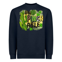Navy St. Patrick's Un pinch able Heavyweight Sweatshirt - CowGirlArtShop