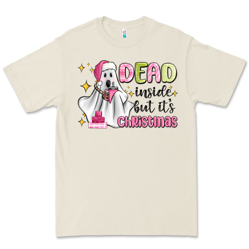 Dead Inside But It's Christmas Premium Tee by MaliasSmallBusiness | Teevron