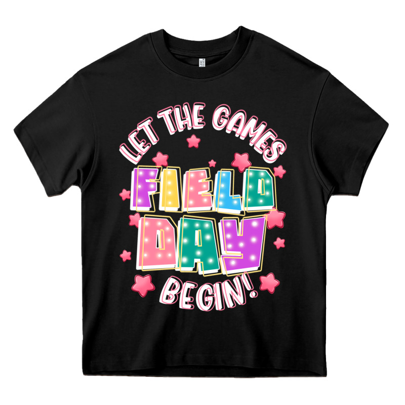 Field Day Let The Games Begin Heavy Core Tee by JahusDesignShop | Teevron