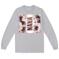 Moon Dust mother's day nana flowers tumbler tbs Long Sleeve Tee - TumblerDesignByShophia