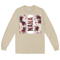 Mushroom mother's day nana flowers tumbler tbs Long Sleeve Tee - TumblerDesignByShophia
