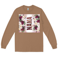 Toasted Coconut mother's day nana flowers tumbler tbs Long Sleeve Tee - TumblerDesignByShophia