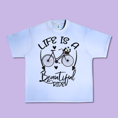 Life Is A Beautiful Ride Urban Heavy Tee Designed By Bettercallsaul