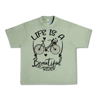 Oil Green Life is a beautiful ride Urban Heavy Tee - Bettercallsaul