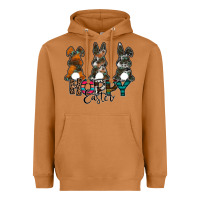 Meerkat Hoppy Easter Heavyweight Hoodie - CowhideDigitalArt