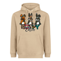 Mushroom Hoppy Easter Heavyweight Hoodie - CowhideDigitalArt
