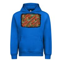 Cobalt mexico pattern background Urban Hoodie - Artiststas