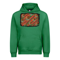 Emerald mexico pattern background Urban Hoodie - Artiststas