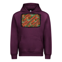 Mauve Wine mexico pattern background Urban Hoodie - Artiststas
