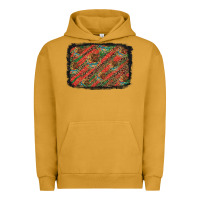 Pigment Peanut Butter mexico pattern background Urban Hoodie - Artiststas