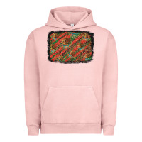Pigment Salmon mexico pattern background Urban Hoodie - Artiststas
