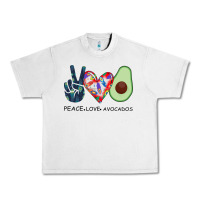 Lunar Rock PEACE LOVE AVOCADOS Urban Heavy Tee - Bettercallsaul
