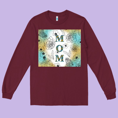 Mother's Day Mom Tumbler Tbs Long Sleeve Tee Designed By Tumblerdesignbyshophia