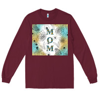 Burgundy mother's day mom tumbler tbs Long Sleeve Tee - TumblerDesignByShophia