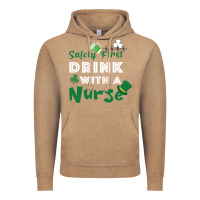 Vintage Coffee Safety First Drink With A Nurse Vintage Hoodie - Bettercallsaul