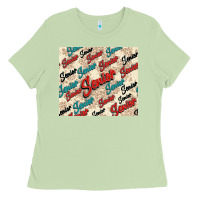Matcha senior Ladies Tee - NancyCooperArtShop