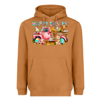 Meerkat Happy Easter Animal Farm Truck Heavyweight Hoodie - CowhideDigitalArt
