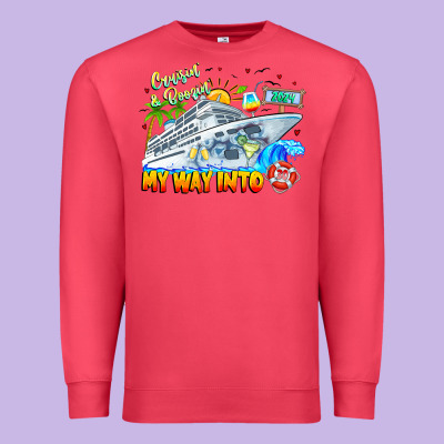 2024 Cruisin Premium Sweatshirt Designed By Cowhidedigitalart