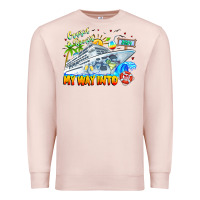Pale Pink 2024 Cruisin Premium Sweatshirt - CowhideDigitalArt