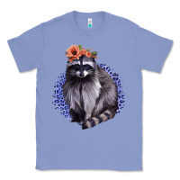 Colony Blue Raccoon with Flowers Classic Tee - Bettercallsaul