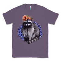 Lavender Raccoon with Flowers Classic Tee - Bettercallsaul