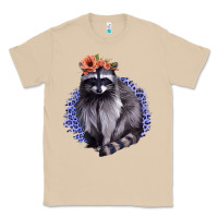 Mushroom Raccoon with Flowers Classic Tee - Bettercallsaul