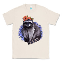 Natural Raccoon with Flowers Classic Tee - Bettercallsaul