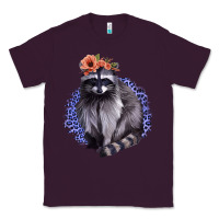 Plum Raccoon with Flowers Classic Tee - Bettercallsaul