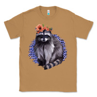 Toasted Coconut Raccoon with Flowers Classic Tee - Bettercallsaul