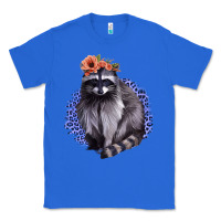 True Royal Raccoon with Flowers Classic Tee - Bettercallsaul