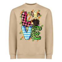 Mushroom Love Easter gnome Easter Day Heavyweight Sweatshirt - CowGirlArtShop
