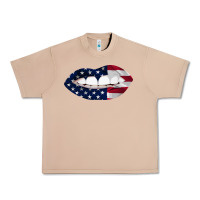 Burro Lips American Flag Urban Heavy Tee - Bettercallsaul