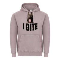 I Bite Vintage Hoodie | Teevron