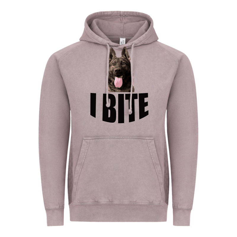 I Bite Vintage Hoodie by Bettercallsaul | Teevron