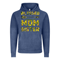 Vintage Denim Blessed Mom And Sister Vintage Hoodie - Bettercallsaul