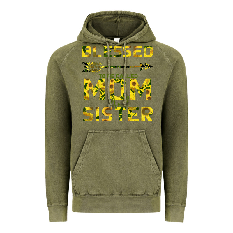 Blessed Mom And Sister Vintage Hoodie by Bettercallsaul | Teevron
