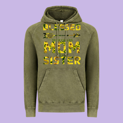 Blessed Mom And Sister Vintage Hoodie Designed By Bettercallsaul