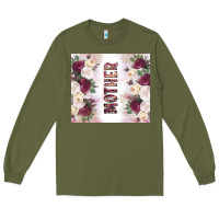 Army Green mother's day flowers tumbler tbs Long Sleeve Tee - TumblerDesignByShophia