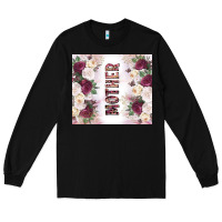 Black mother's day flowers tumbler tbs Long Sleeve Tee - TumblerDesignByShophia
