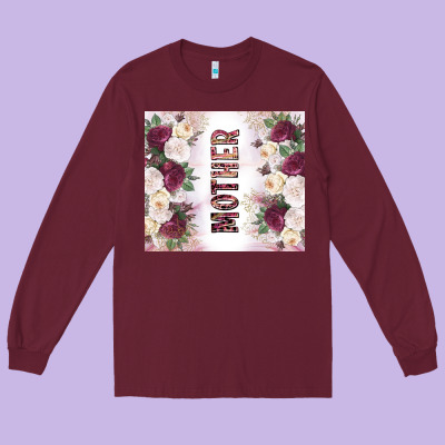 Mother's Day Flowers Tumbler Tbs Long Sleeve Tee Designed By Tumblerdesignbyshophia