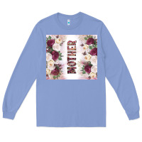 Colony Blue mother's day flowers tumbler tbs Long Sleeve Tee - TumblerDesignByShophia