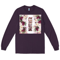 Plum mother's day flowers tumbler tbs Long Sleeve Tee - TumblerDesignByShophia