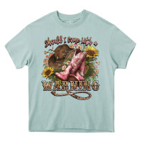 Arona shouldve come with a warning boots  cowboy Heavy Core Tee - NancyCooperArtShop