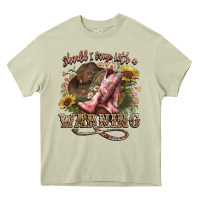Mossy shouldve come with a warning boots  cowboy Heavy Core Tee - NancyCooperArtShop
