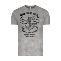 Born To Be Free Sea Vintage Tee | Teevron