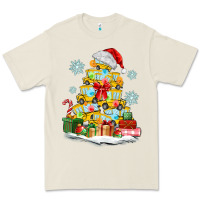 Bone christmas tree with school bus Premium Tee - MaliasSmallBusiness